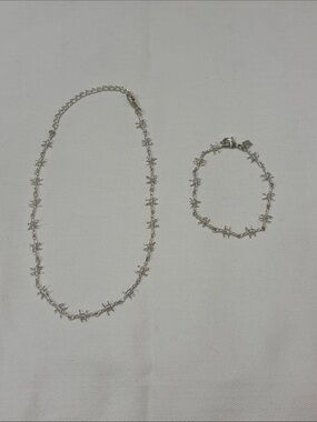 The M Jewelers Barbwire Choker and Bracelet Set x Danielle Guizio